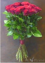 Walentynkowy bukiet czerwone róże